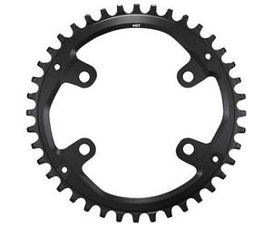 SHIMANO Cues Fc-U8000 1-Fach Plateaux Silver/Black One Size