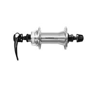 Shimano CUES HB-QC400 Center Lock « Édition Argent Brillant » Moyeu de Roue Avant Silver 100 mm