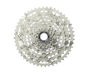Shimano CUES LINKGLIDE 10-Vitesses Polished Silver Edition Cassettes Silver One Size