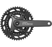 Pédalier double Shimano Cues FC-U6000-2 9/10/11V Noir