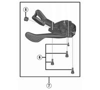 Shimano de Notebook supplémentaire Slm9000 Gauche unité de Changements de Levier