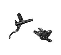 SHIMANO Deore BL-M4100/BR-MT410 Disc Brake and Lever - Rear, Hydraulic, Resin Pads, Gray