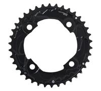 SHIMANO Deore Fc-M617 Plateaux Silver/Black One Size
