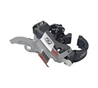 Shimano Deore FD-M610 Dériveur Avant Top Swing 3x10 Dual Pull 34,9/31,8 mm, Noir