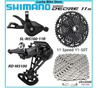 Shimano Deore M5100 1x11 Vitesses SL-R/RD, Cassette Sunshine 11-50T, Chaîne LG500 120L - 4 Pièces
