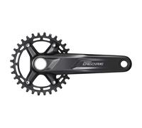 Shimano Deore M5100 Crankset Noir 175 mm / 32t Black