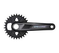 Shimano Deore M6100 Crankset Noir 175 mm / 30t Black