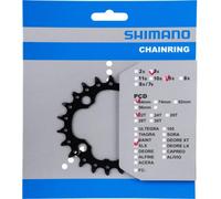 Plateau vtt 4bra triple 22dts shimano slx m660 9-10v. noir noir G