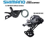 SHIMANO DEORE SL-M6100 droit RD-M6100 SGS 12 vitesses manette de vitesse dérailleur arrière Original pour vélos de montagne pièces d'équitation vtt m6100 2