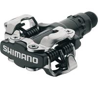 Shimano Deore SPD PD-M520 Pédale de vélo à clic avec cales de chaussures Pédale de vélo MTB vélo de course trekking vélo de course vélo de cross offroad cross country enduro