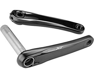 Shimano DEORE XT FC-M8120-1 - Manivelles sans plateau (12 vitesses, 165 mm), Couleur Noir