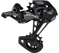 Shimano Deore XT Shadow Plus dérailleur vélo 12 vitesses RD-M8100 SGS dérailleur vélo changeur de chaîne, Couleur:noir, Type:montage direct, Longueur de la cage:longue