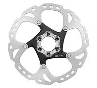 SHIMANO Deore XT SM-RT86 Disco Freno a 6 Fori - 203 mm, nero/Argento