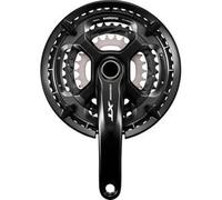 SHIMANO Deore XT Trekking FC-T8000 - Manivelle - 10 Vitesses 48-36-26 Dents Noir