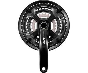 SHIMANO Deore XT Trekking FC-T8000 - Manivelle - 10 Vitesses 48-36-26 Dents Noir