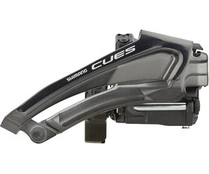 Shimano Dérailleur Avant CUES FD-U8010 2/10/11 vitesses noir Low Clamp / Top-Swing / Dual-Pull