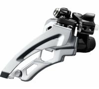 SHIMANO Dérailleur Deore FD-M612 Side Swing, Tirage Avant, 66-69°, Collier Bas