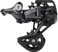 SHIMANO dérailleur DEORE LG RD-M5130 DEORE LG, 10 vitesses, noir,Top Normal, noir