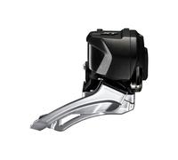 SHIMANO Deore XT Di2 Dérailleur Avant. Mixte-Adulte, Noir, Double