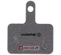 Swisstop paire de plaquettes organiques disc15 e bike shimano trp tektro