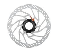 Shimano Steps Rt-em300 Cl Brake Disc Argenté 203 mm Silver / Black