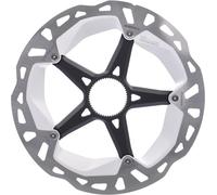 SHIMANO Disque de frein RTMT800ME 180 mm, CenterLock, denture intérieure, noir/argenté