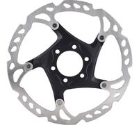 SHIMANO Disque de frein SM-RT76 160 mm, 6 trous, pour Deore XT, noir/argenté