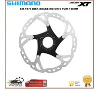 Shimano disque de frein SM RT76M2 Deore XT 180 mm rotor 6 trous disque...