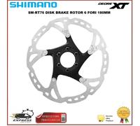 Shimano SLX SM-RT76 180mm Disque de frein 6 trous Taille unique Argent