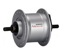 Shimano Nexus Dh-c3000 Dynamo 3w Front Hub Argenté 36H / 10 x 100 mm Silver