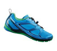Shimano E-SHCT71B, Chaussures de VTT Adulte Mixte 41 Bleu - Blau (Blue)