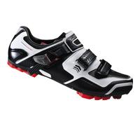 SHIMANO E-SHXC61W47E SH-XC61W Chaussures de Cyclisme pour Adulte Taille 47 SPD Fermeture Velcro et cliquet Multicolore