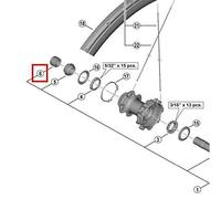 Shimano Écrou De Blocage Wh-r9270-c50-tu-r Left