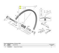 Shimano 03X98010 - Tête de Rayon de Roues, Multicolore, Taille Unique
