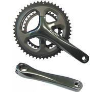 SHIMANO EFC4700DX04 Pédalier Tiagra 34/50 dents 172,5mm FC-4700,2-pièces, avec axe fixe (1 kit)