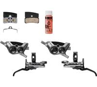 Shimano Ensemble de freins à disque XTR BL-M9220+BR-M9220 avant+arrière gris/noir