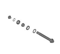 Shimano Axis Fh-6800 10-11s Hub Axle Argenté 141 mm