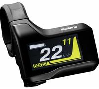 Shimano Compteur de vélo STEPS E8000 SC-E8000-B – 7 fonctions – Noir