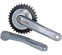 Shimano FC-C6000 Nexus single chainwheel, 170 mm, 33T, silver