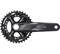 Shimano FC-M5100 Deore chainset, 11-speed, 51.8 mm Boost chainline, 36/26T, 170