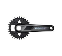 Shimano FC-M6100 Deore chainset, 12-speed, 52 mm chainline, 30T, 175 mm