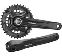 Shimano FC-MT210 2-piece chainset 9-speed, 170 mm, 36 / 22T, black w/o chainguar