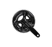 Shimano 105 R7100 Crankset Argenté 172.5 mm / 52/36t Black