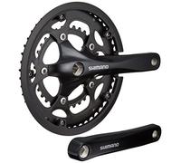 Shimano Fc-rs200 Chain Guard Ring Crankset Argenté 175 mm / 50/34t Black
