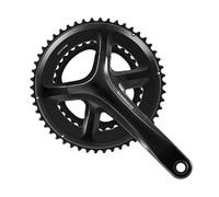 Shimano FC-RS520 Crankset 2 x 12-Speed 50-34Z Black Vélo Unisexe-Adulte, Colour, Size