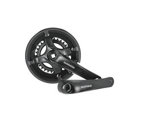 Shimano FC-TY501 Pédalier 2 x 7/8 vitesses 46-30Z Black 2020 VTT