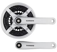 SHIMANO Fc-ty501 Pédalier carré 6/7/8 Vitesses, Mixte, E-FCTY501C244CSB, argenté, 170 mm