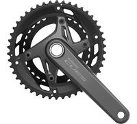 Shimano Cues Fc-u6010-2 Crankset Argenté 175 mm / 46/32t