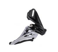 SHIMANO FD-M4100-D dérailleur 'DEORE', 2x10 vitesses, Side Swing, Front Pull, Direct Mount, noir/argenté