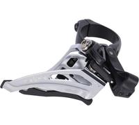 SHIMANO FD-M4100-M dérailleur 'DEORE', 2x10 vitesses, Side Swing, Front Pull, Direct Mount, noir/argenté